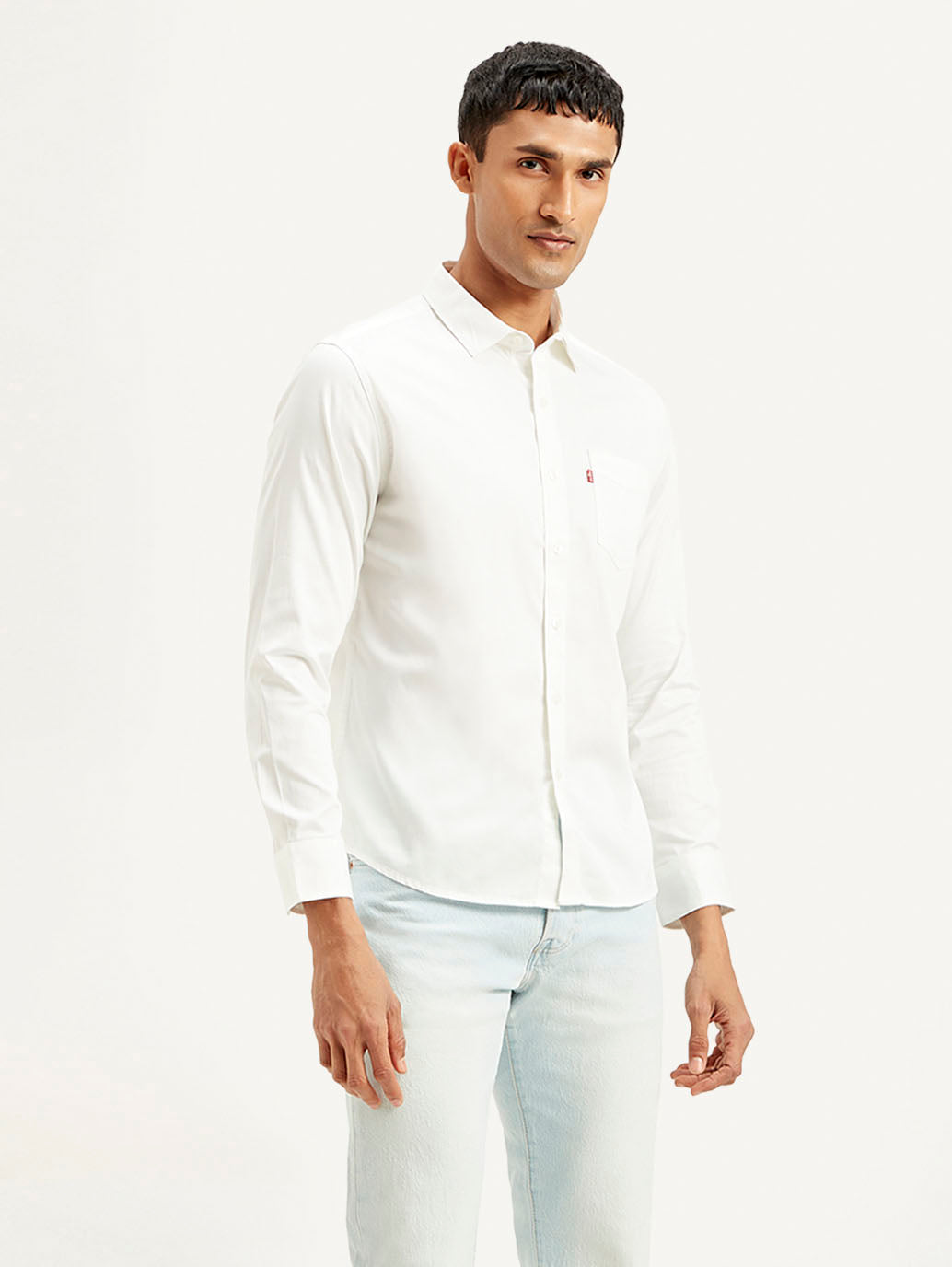 Men's Solid Slim Fit Shirt