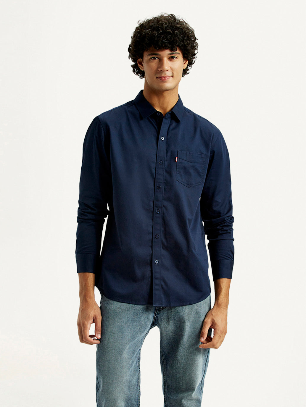 Men's Solid Slim Fit Shirt