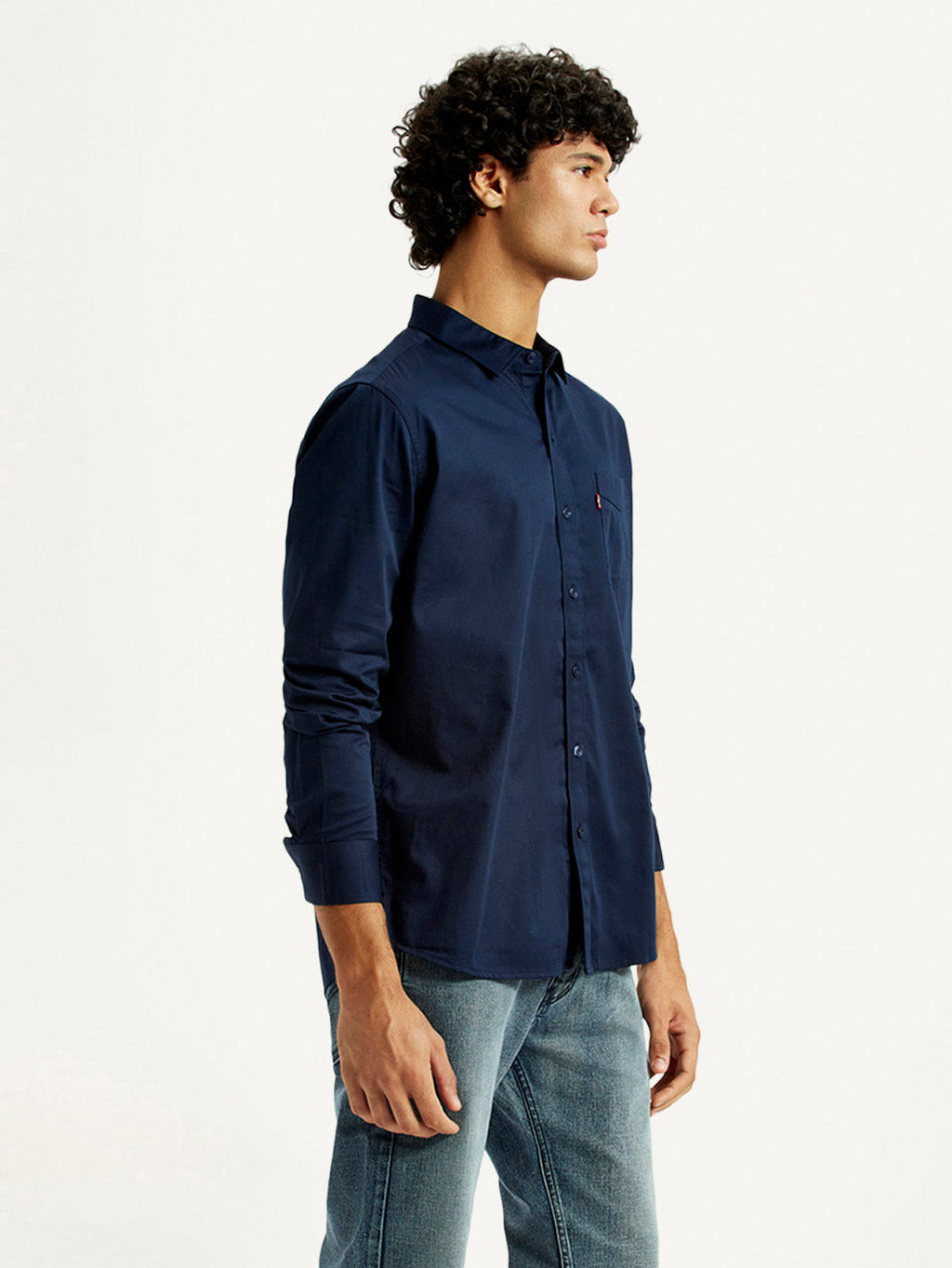Men's Solid Slim Fit Shirt