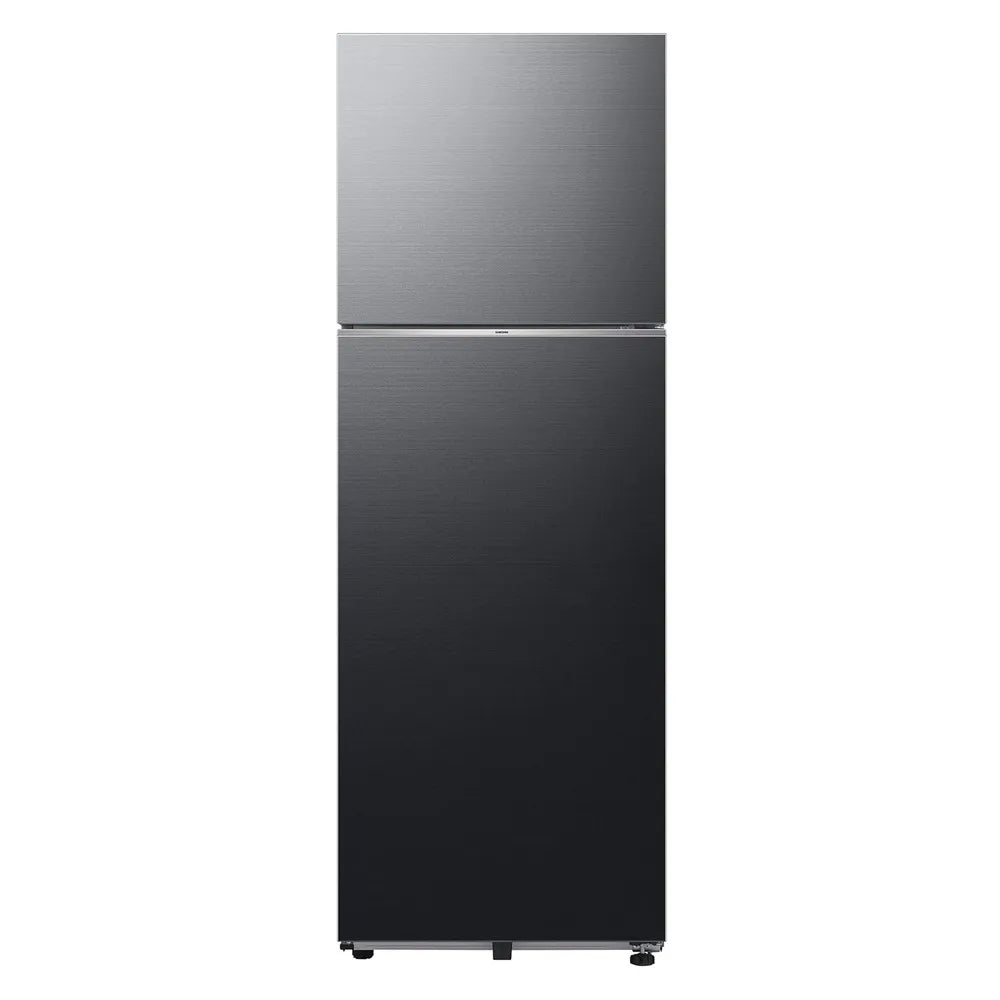 Samsung 350 Litres 2 Star Double Door Frost Free Inverter Refrigerator (RT38DG5A2BBXHL, Luxe Black)