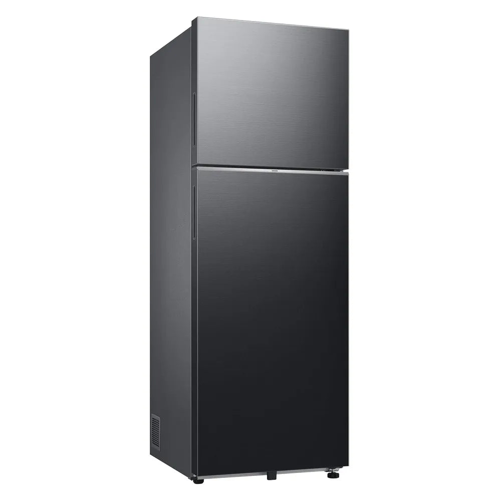 Samsung 350 Litres 2 Star Double Door Frost Free Inverter Refrigerator (RT38DG5A2BBXHL, Luxe Black)