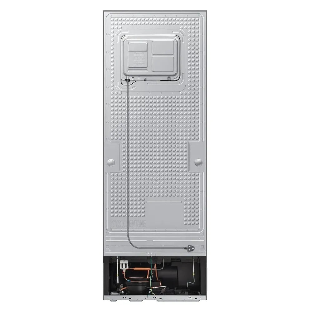 Samsung 350 Litres 2 Star Double Door Frost Free Inverter Refrigerator (RT38DG5A2BBXHL, Luxe Black)