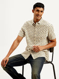 Men's Floral Slim Fit Shirt
