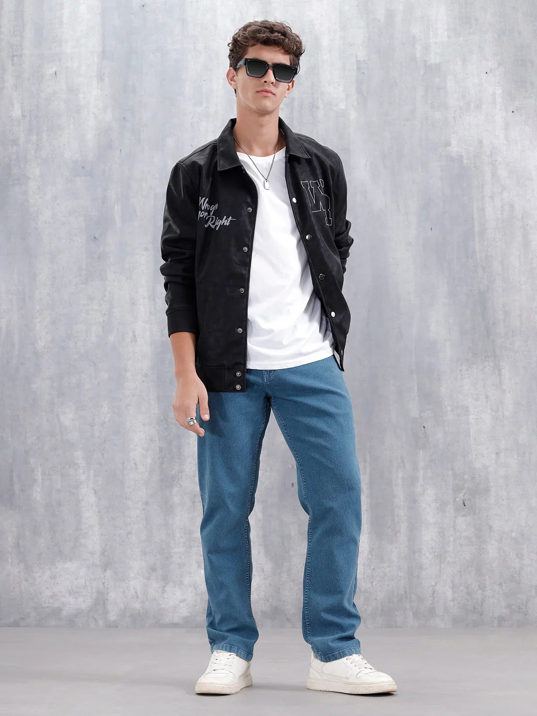 Men's Casual Jogger Fit Jeans | Teal