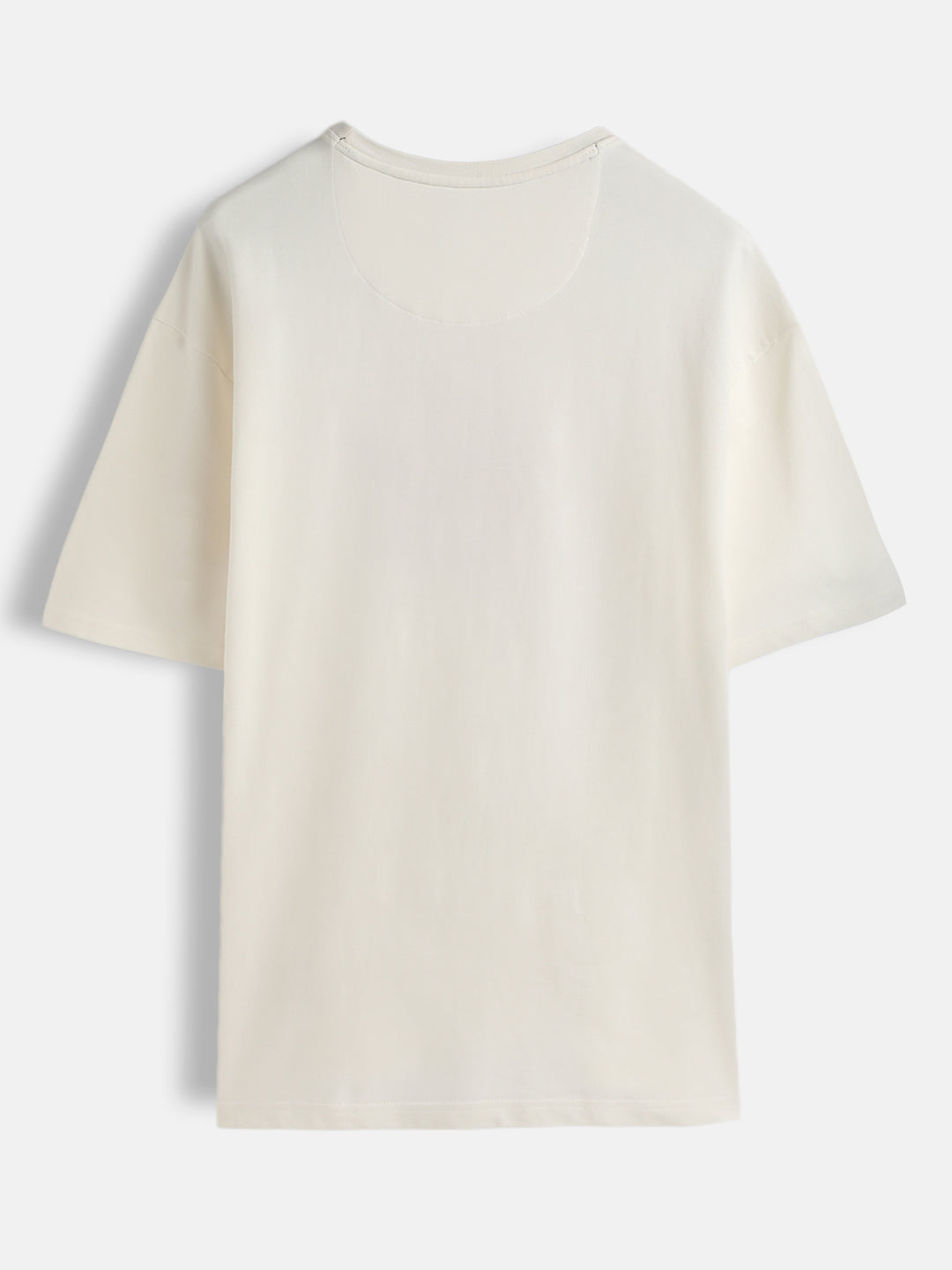 Embroidered Logo Oversized T-Shirt | Off White