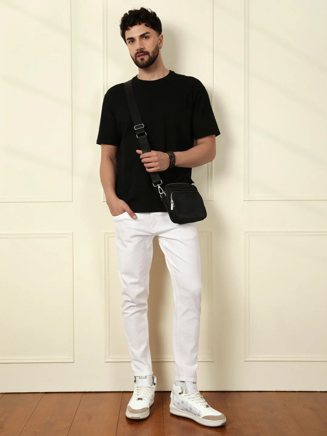 Classic Skinny Crop Jeans | White