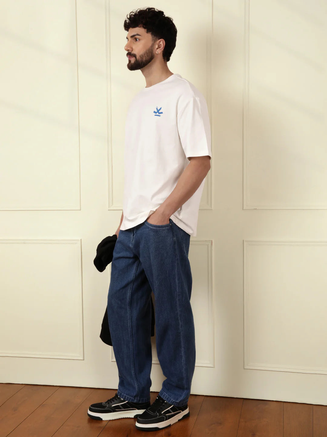 Heavy GSM Printed Picasso T-Shirt | Off White