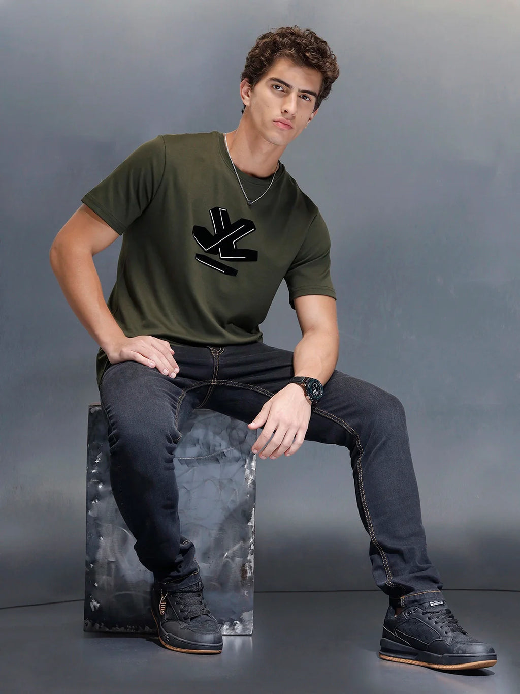 Men's slim fit jeans  | Black
