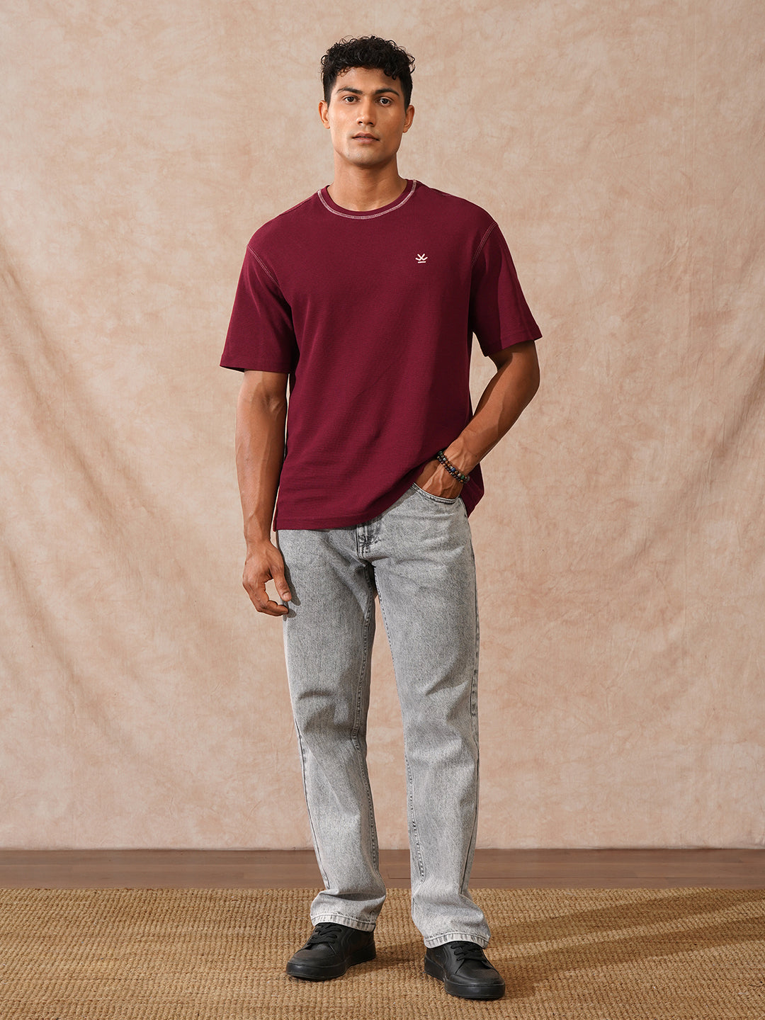 Faded Anti Fit Jeans | Grey