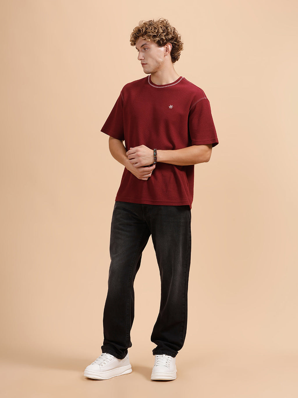 Solid Light Fade Anti Fit Jeans | Dark Grey