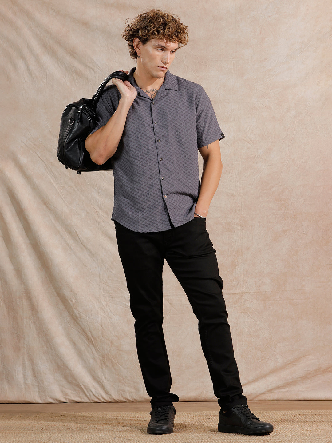 Casual Slim Fit Jeans | Black