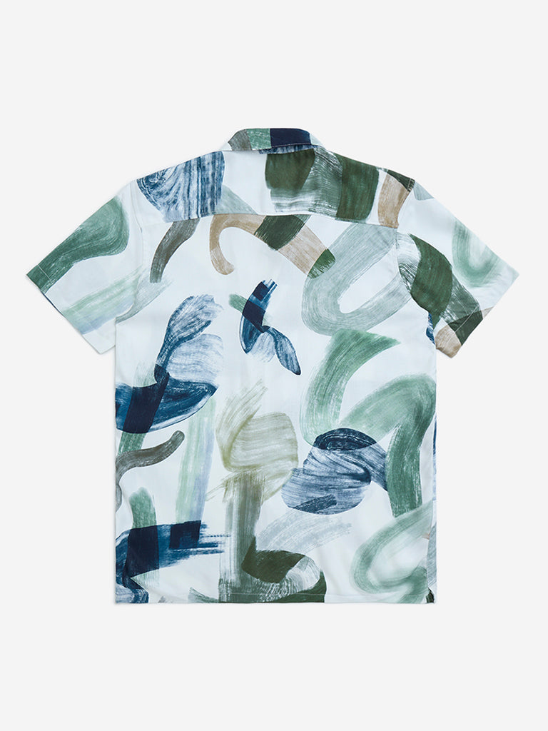 Y&F Kids Multicolour Abstract Printed Shirt