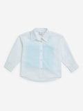 HOP Kids White Cotton Shirt with Inner Top