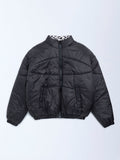 Y&F Kids Black Quilted Puffer Jacket