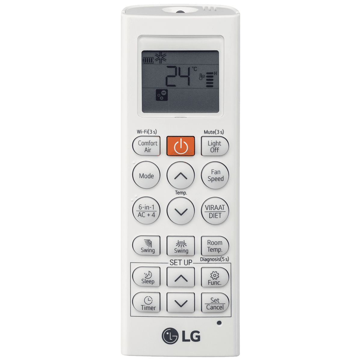 LG TS 6 in 1 Convertible 1.5 Ton 5 Star Dual Inverter Split AC with AI Technology (Copper Condenser, TS-Q19ANZE.AMLG)