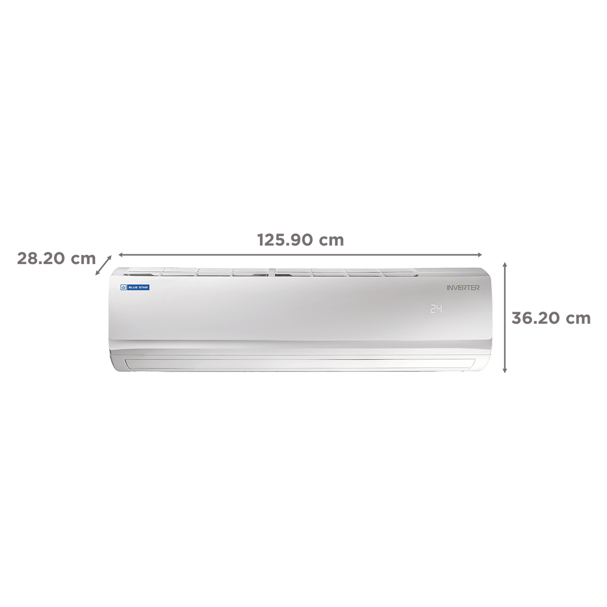 Blue Star A Series 2.5 Ton 3 Star Inverter Split AC ( Copper Condenser, Dust Filter, IM330AANU1)