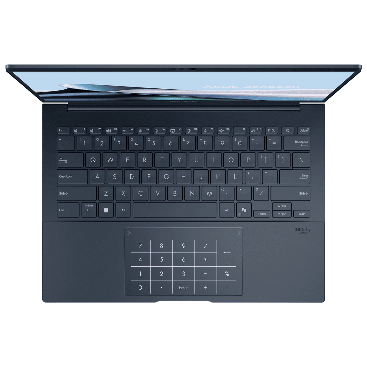 ASUS Zenbook 1 Intel Core Ultra 5 225H Touchscreen Notebook Laptop (16GB, 1TB SSD, Windows 11 Home, 14 inch OLED Display, MS Office 2024, Ponder Blue, 1.28 KG)