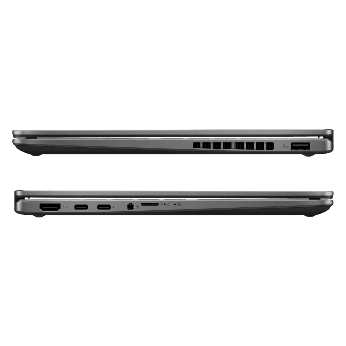 ASUS Vivobook 14 Flip Intel Core Ultra 5 Touchscreen 2-in-1 Laptop (16GB, 512GB SSD, Windows 11 Home, 14 inch OLED Display, MS Office Home 2024 & MS 365 Basic, Matte Gray, 1.57 KG)