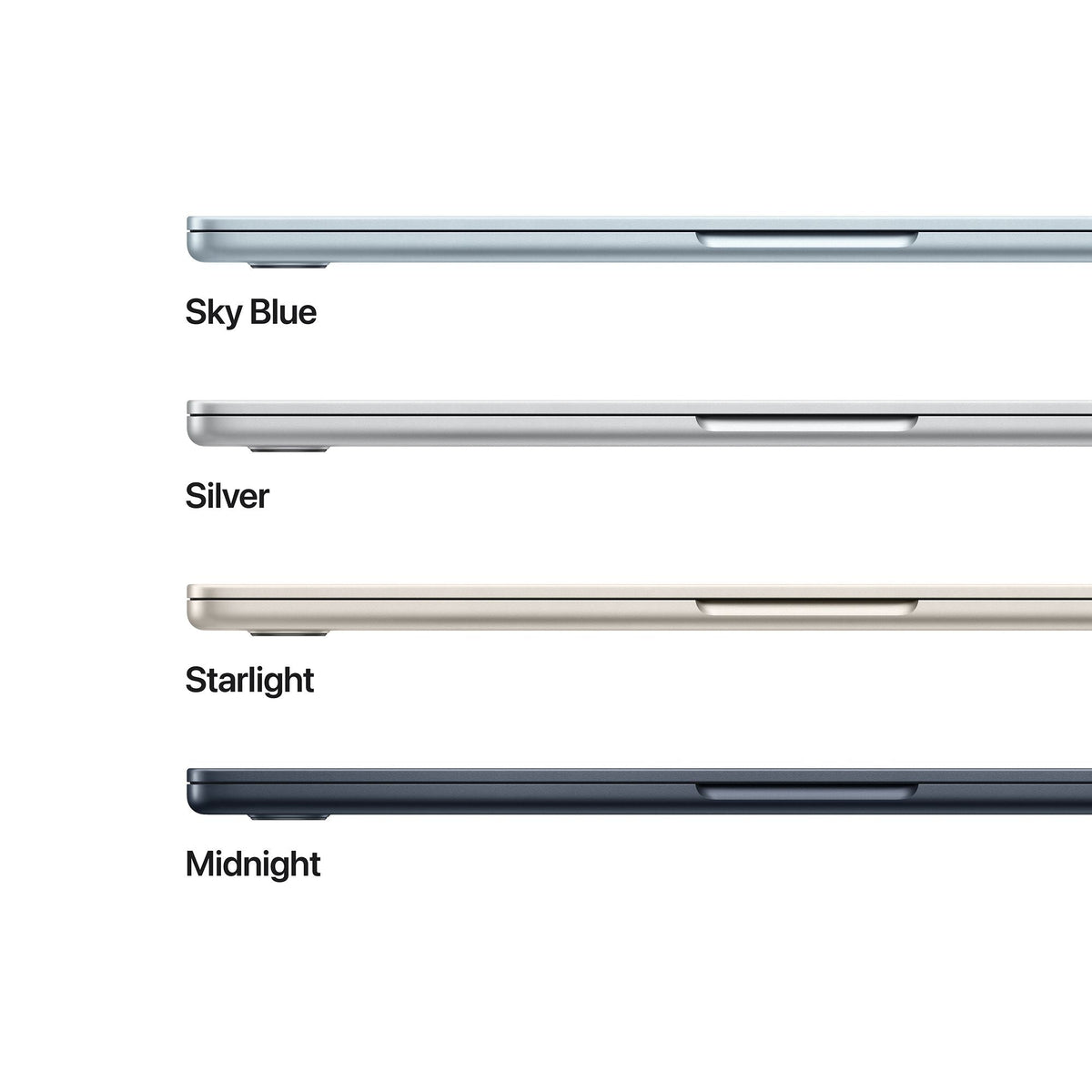 Apple MacBook Air (13.6 inch, M4, 16GB, 256GB, macOS, Midnight)