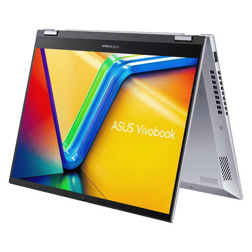 ASUS Vivobook S14 Flip TP3402VAO-LZ612WS Intel Core i5 13th Gen Touchscreen 2-in-1 Laptop (16GB, 512GB SSD, Windows 11 Home, 14 inch WUXGA IPS Display, MS Office Home 2024, Cool Silver, 1.50 KG)
