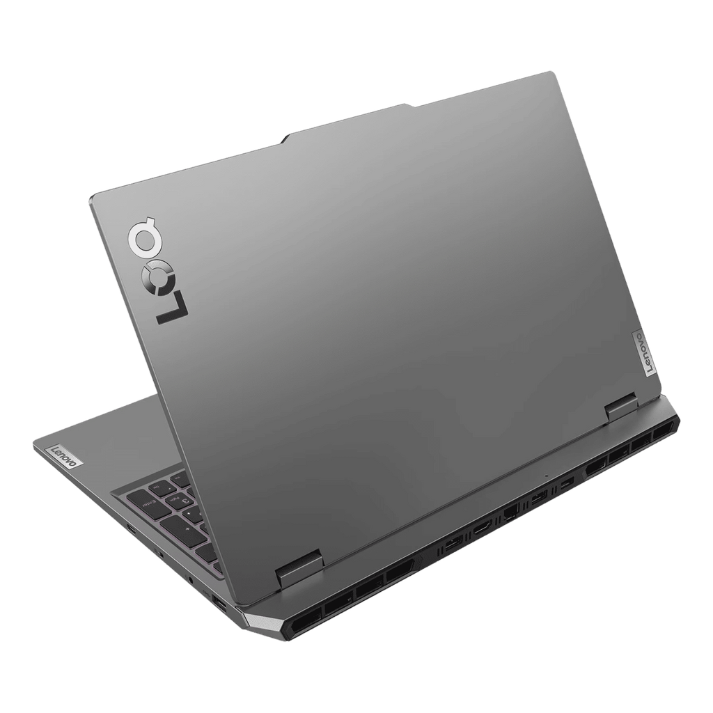 Lenovo LOQ 15ARP9 AMD Ryzen 5 Gaming Laptop (24GB, 512GB SSD, Windows 11 Home, 6GB Graphics, 15.6 inch 144 Hz Full HD IPS Display, NVIDIA GeForce RTX 3050, MS Office Home 2024, Luna Grey, 2.38 KG)