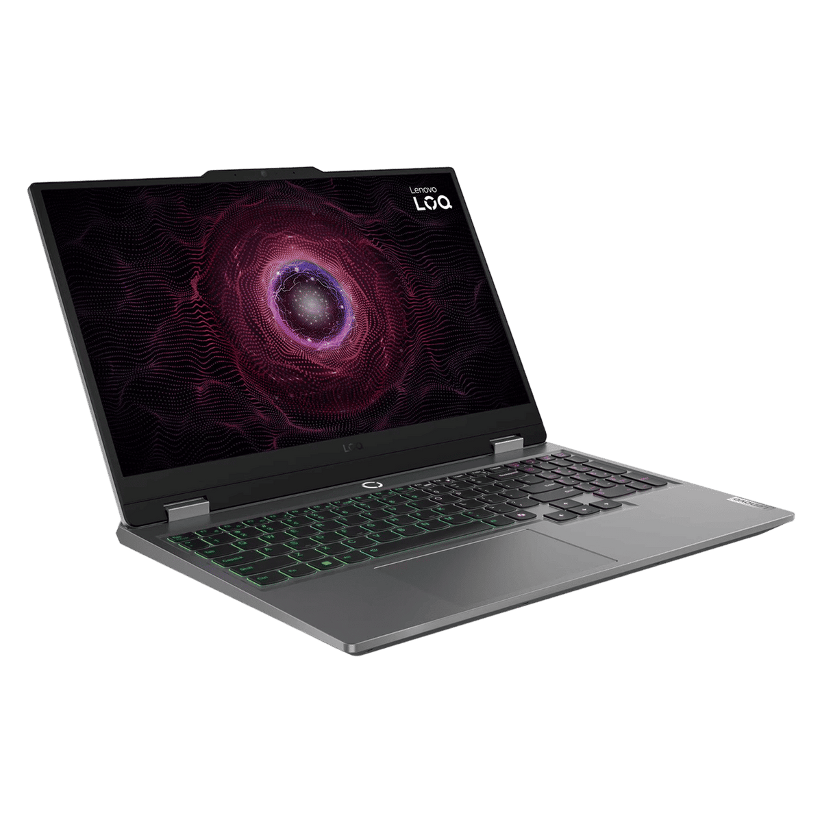 Lenovo LOQ 15ARP9 AMD Ryzen 5 Gaming Laptop (24GB, 512GB SSD, Windows 11 Home, 6GB Graphics, 15.6 inch 144 Hz Full HD IPS Display, NVIDIA GeForce RTX 3050, MS Office Home 2024, Luna Grey, 2.38 KG)