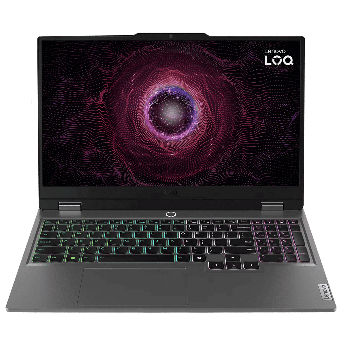 Lenovo LOQ 15ARP9 AMD Ryzen 5 Gaming Laptop (24GB, 512GB SSD, Windows 11 Home, 4GB Graphics, 15.6 inch 144 Hz Full HD IPS Display, NVIDIA GeForce RTX 3050A, MS Office Home 2024, Luna Grey, 2.38 KG)