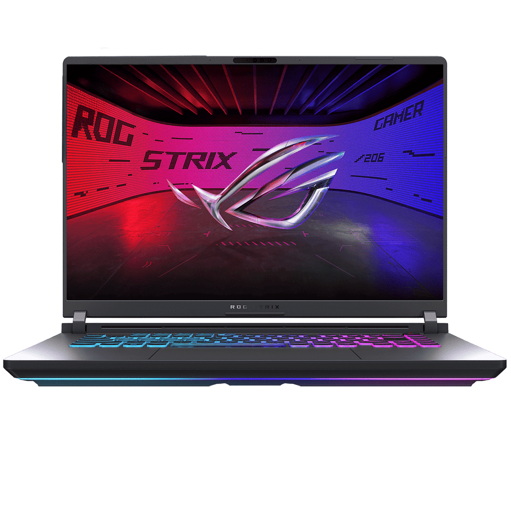 ASUS ROG Strix G16 G615LM-S5128WS Intel Core Ultra 9 Gaming Laptop (16GB, 1TB SSD, Windows 11 Home, 8GB Graphics, 16 inch 240 Hz 2.5K WQXGA IPS Display, NVIDIA GeForce RTX 5060, MS Office Home 2024, Eclipse Gray, 2.65 KG)