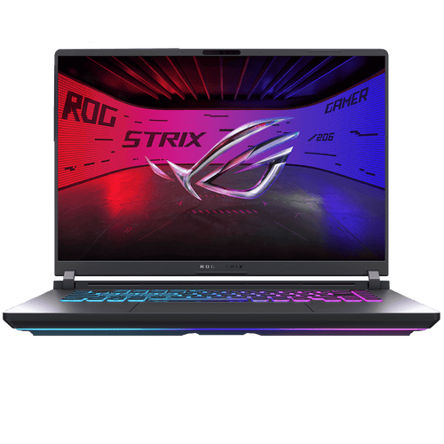 ASUS ROG Strix G16 G615LM-S5128WS Intel Core Ultra 9 Gaming Laptop (16GB, 1TB SSD, Windows 11 Home, 8GB Graphics, 16 inch 240 Hz 2.5K WQXGA IPS Display, NVIDIA GeForce RTX 5060, MS Office Home 2024, Eclipse Gray, 2.65 KG)