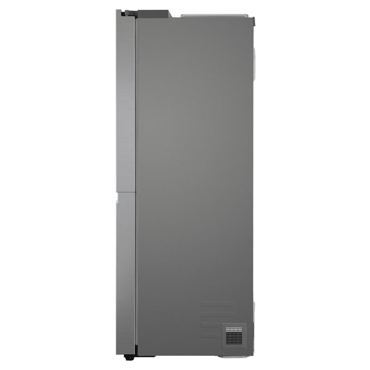 LG 650 Litres 3 Star Frost Free Side by Side Refrigerator (GL- B257HPZ3, Shiny  Steel)