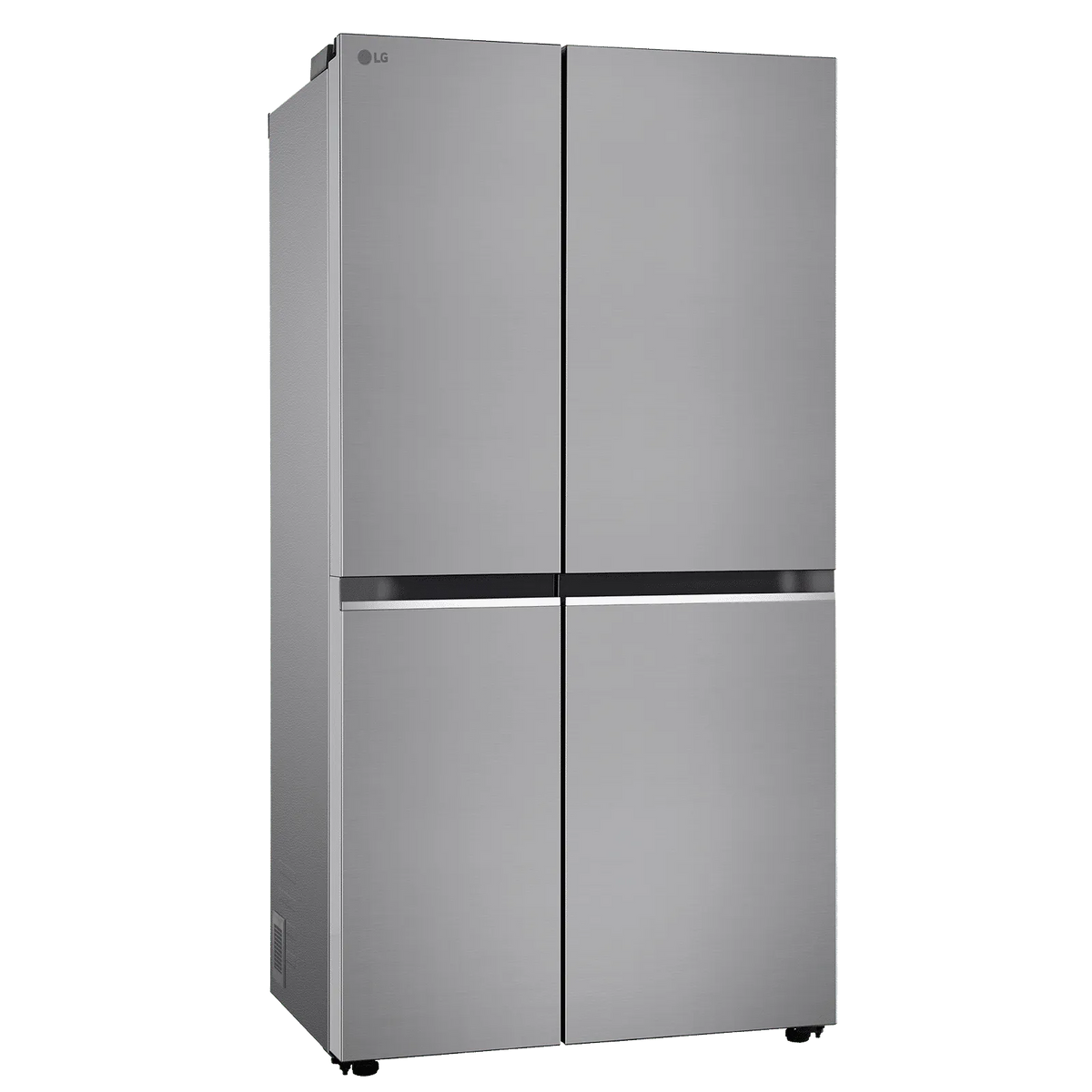 LG 650 Litres 3 Star Frost Free Side by Side Refrigerator (GL- B257HPZ3, Shiny  Steel)
