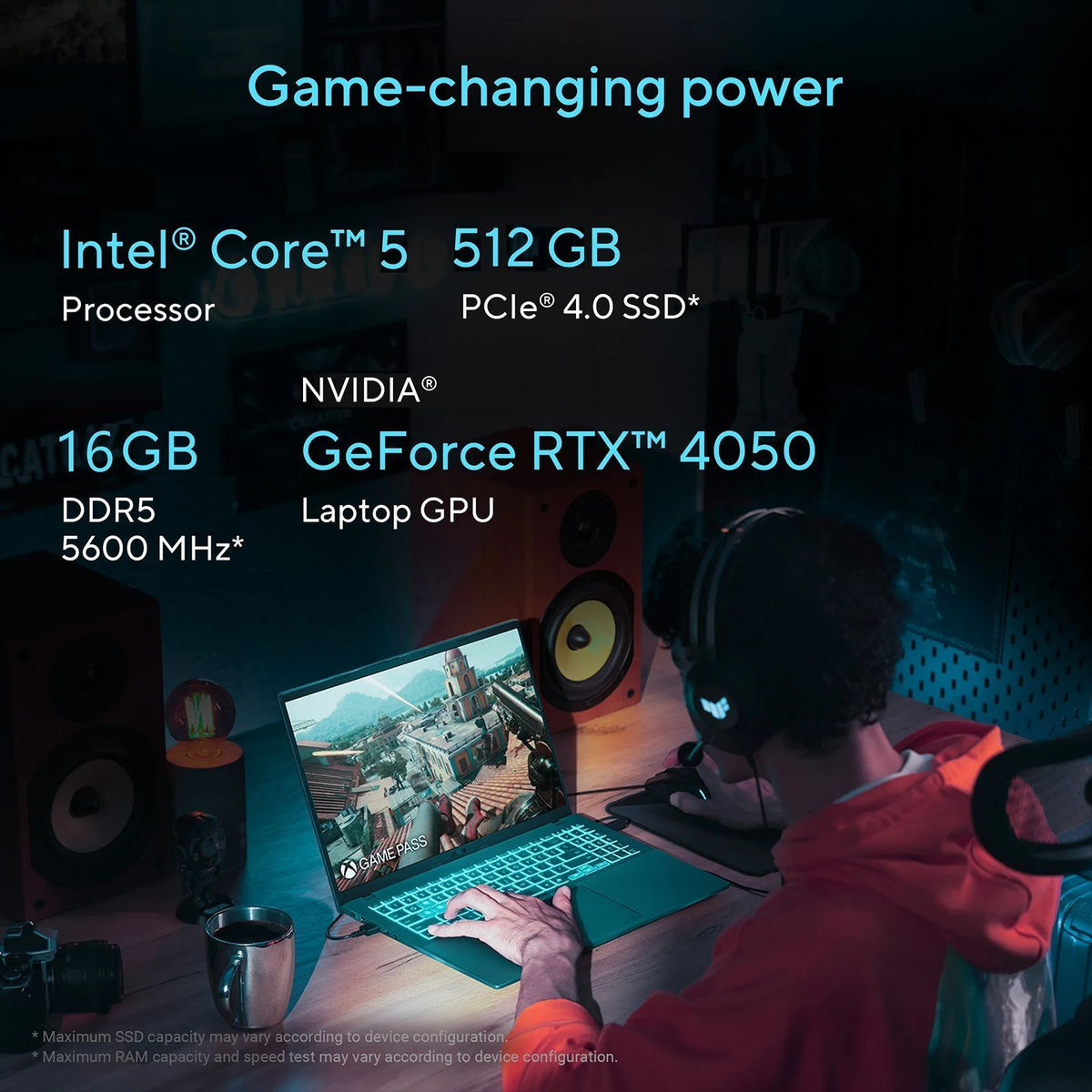 ASUS V16 V3607VU-RP550WS Intel Core 5 Gaming Laptop