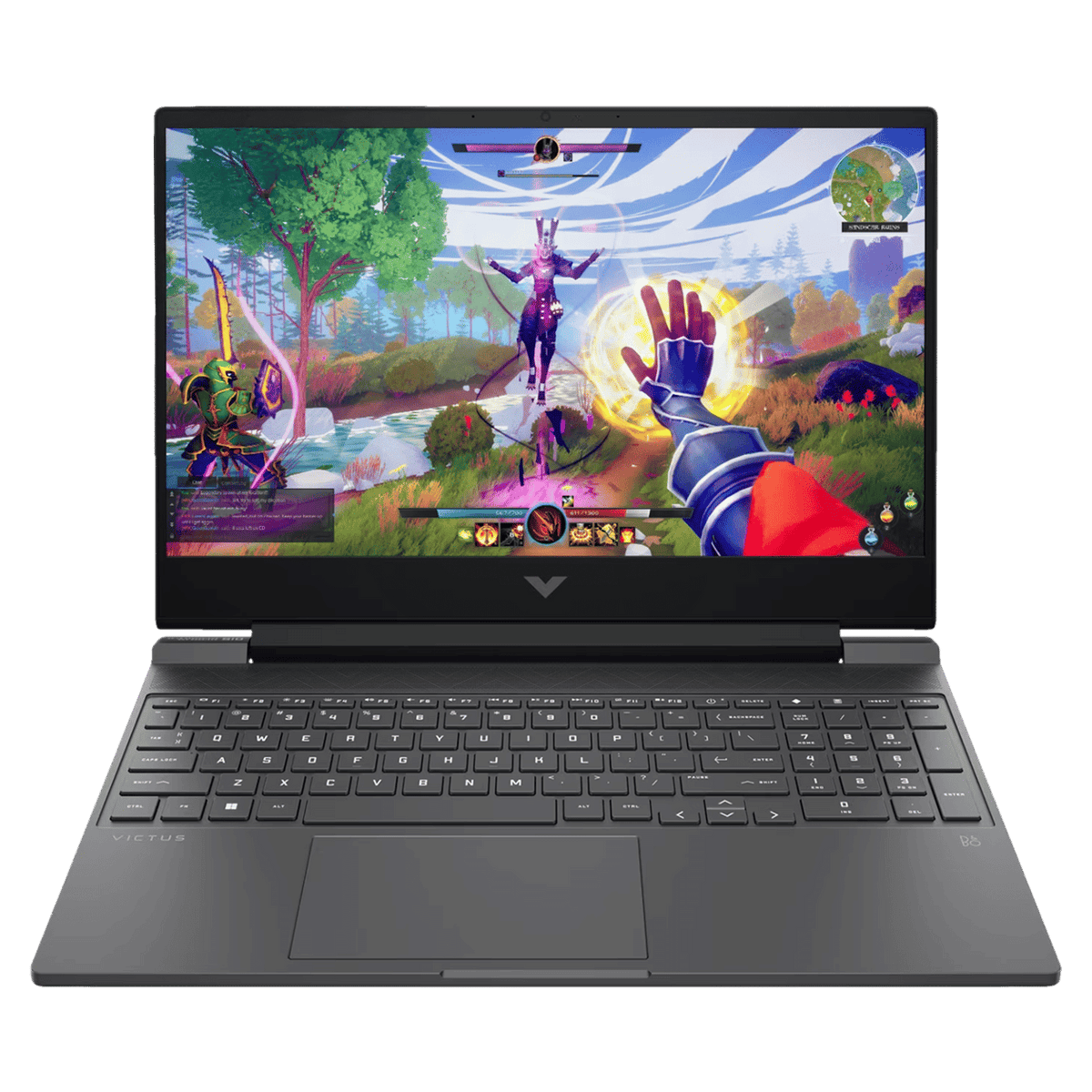 HP Victus 15-fb3185AX AMD Ryzen 7 Gaming Laptop (24GB, 1TB SSD, Windows 11 Home, 8GB Graphics, 15.6 inch 144 Hz Full HD IPS Display, NVIDIA GeForce RTX 5050, MS Office Home 2024, Mica Silver, 2.29 KG)