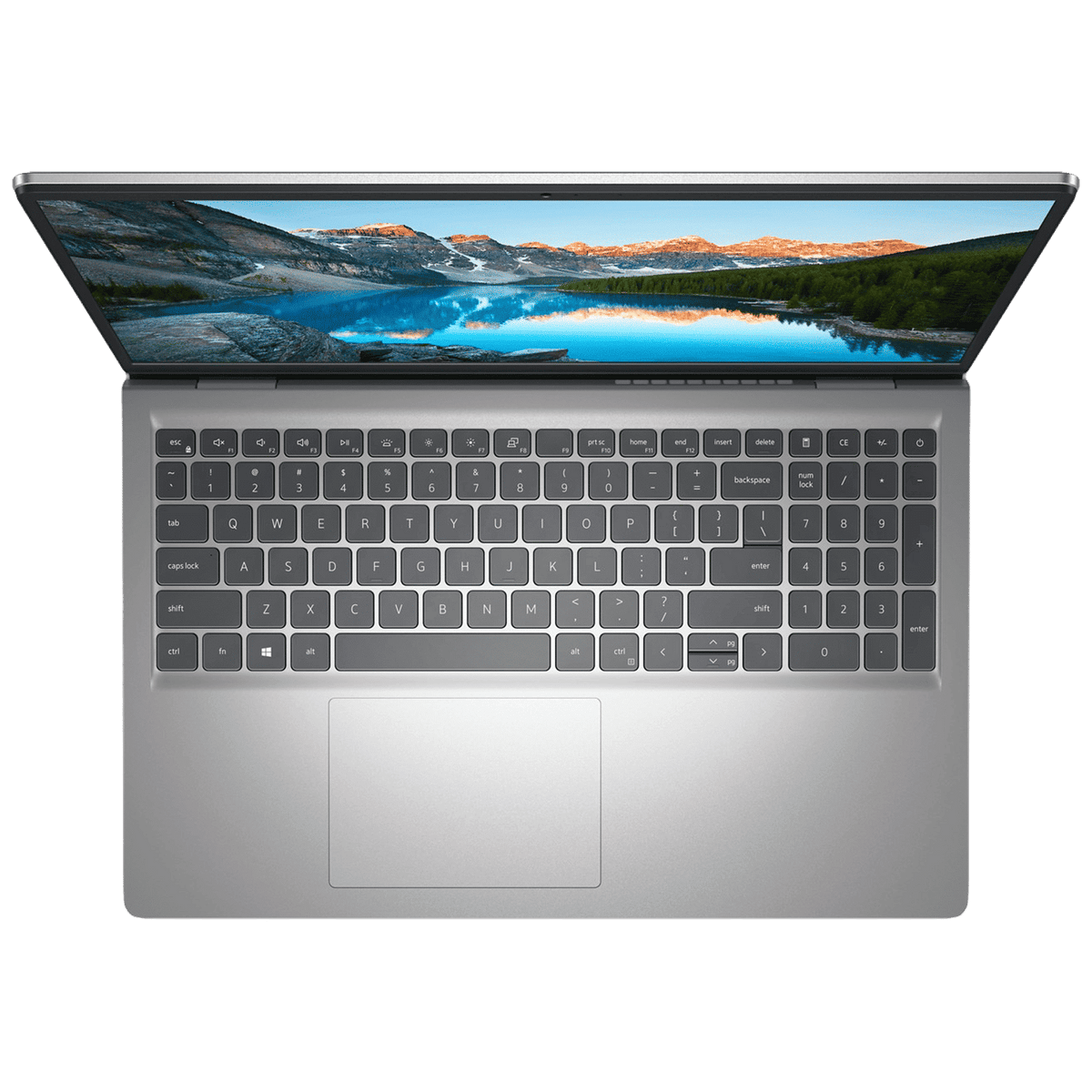 DELL DC15255 AMD Ryzen 5 Thin & Light Laptop (16GB, 512GB SSD, Windows 11, 15.6 inch Full HD Display, MS Office Home 2024, Carbon Platinum Silver, 1.66 KG)