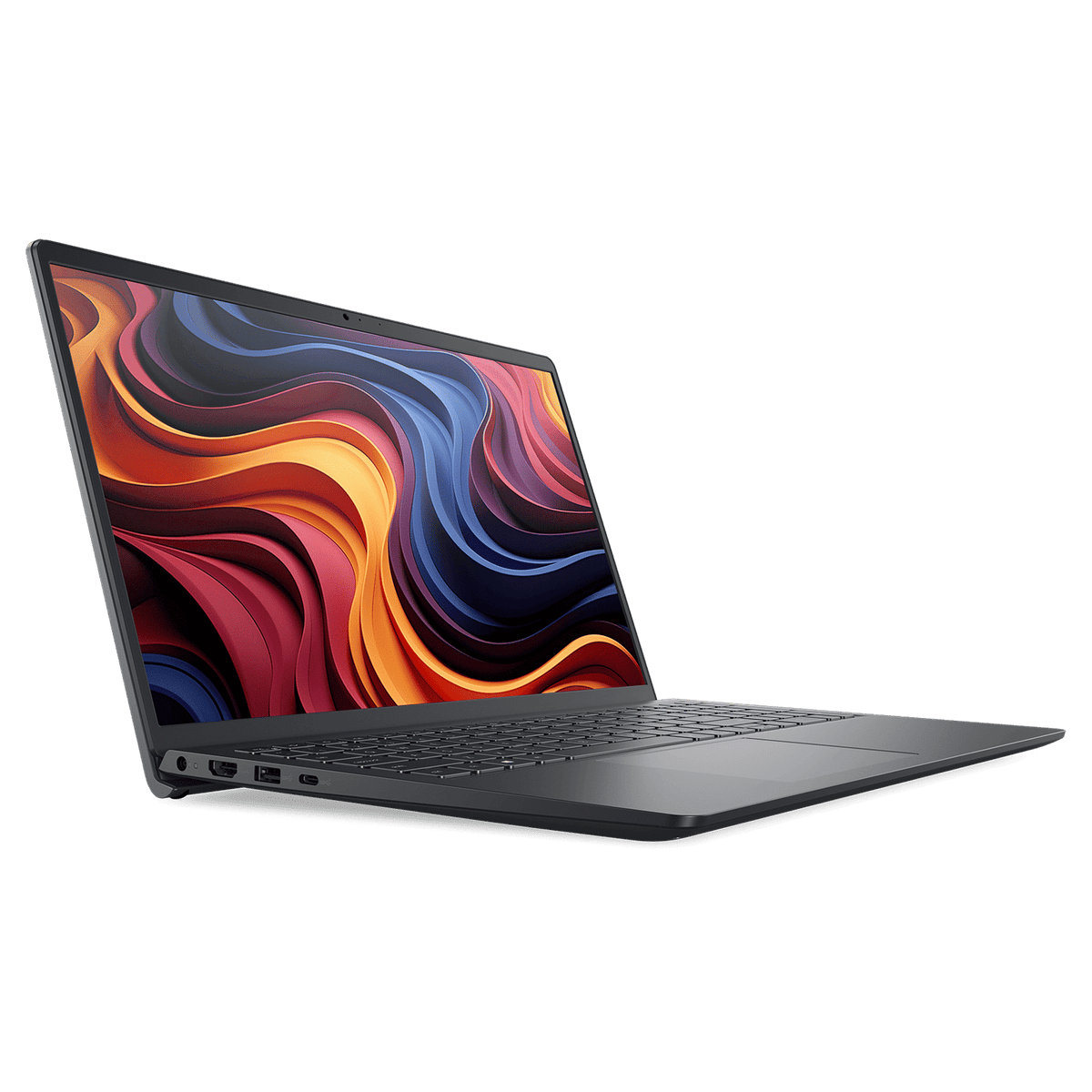 DELL DC15255 AMD Ryzen 5 Thin & Light Laptop (16GB, 512GB SSD, Windows 11, 15.6 inch Full HD Display, MS Office Home 2024, Carbon Platinum Silver, 1.66 KG)