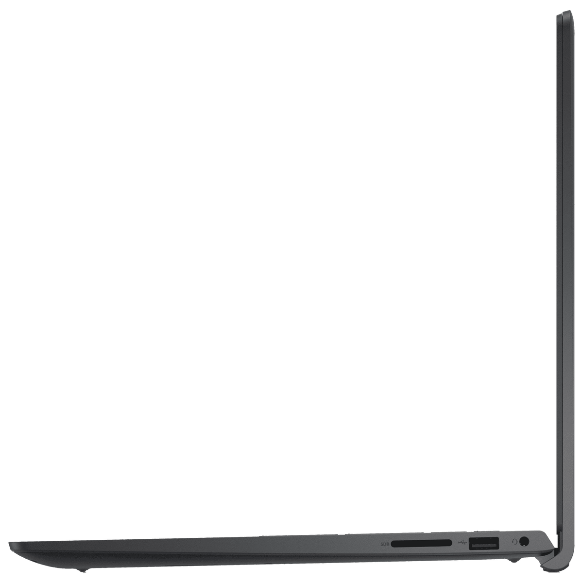 DELL DC15255 AMD Ryzen 3 Thin & Light Laptop (8GB, 512GB SSD, Windows 11, 15.6 inch Full HD IPS Display, MS Office Home 2024, Carbon Black, 1.66 KG)
