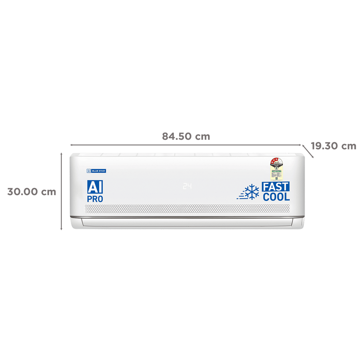 Blue Star M Series 5 in 1 Convertible 1 Ton 3 Star Inverter Split AC with AI Pro (2026 Model, Copper Condenser, IA312MXU)