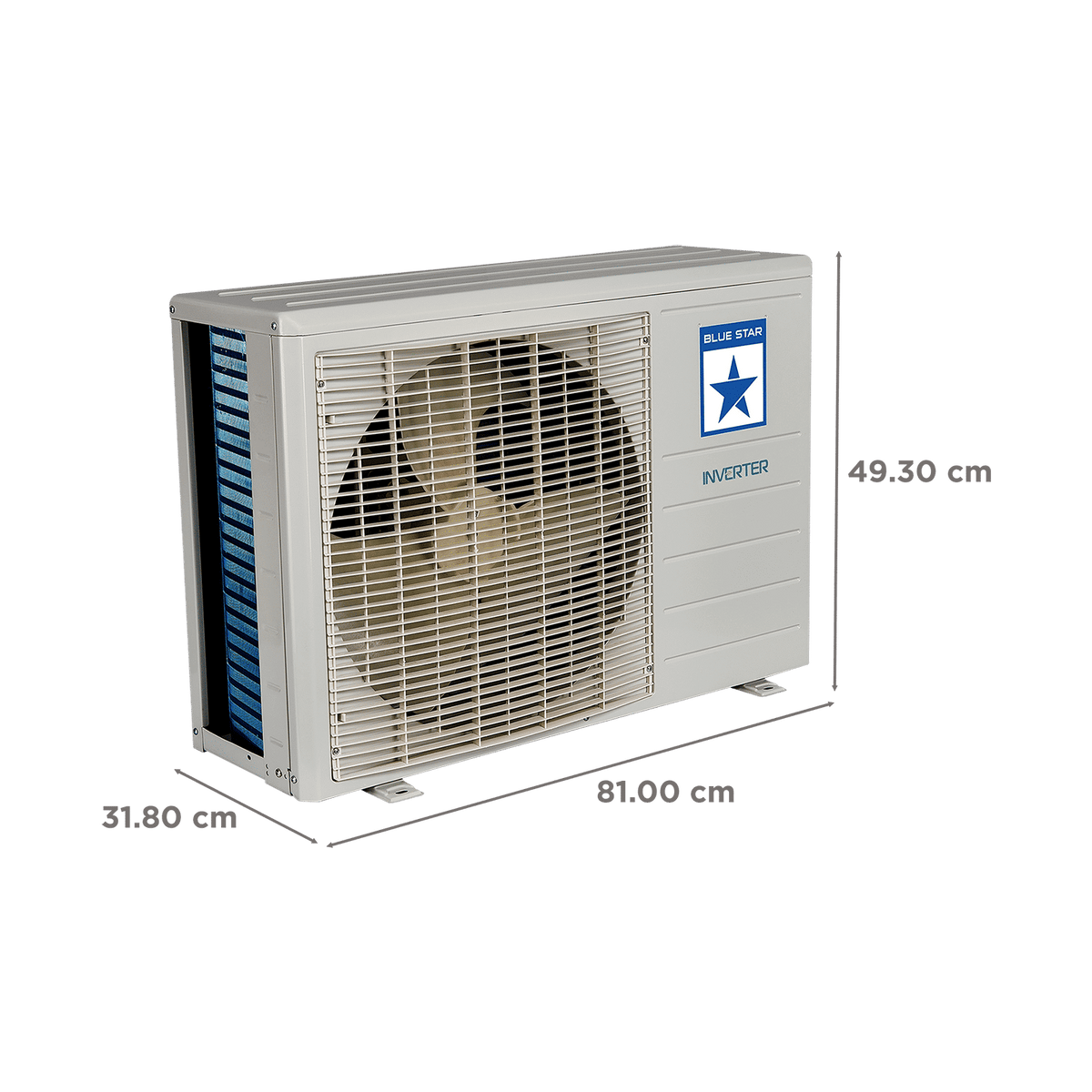Blue Star M Series 5 in 1 Convertible 1 Ton 3 Star Inverter Split AC with AI Pro (2026 Model, Copper Condenser, IA312MXU)
