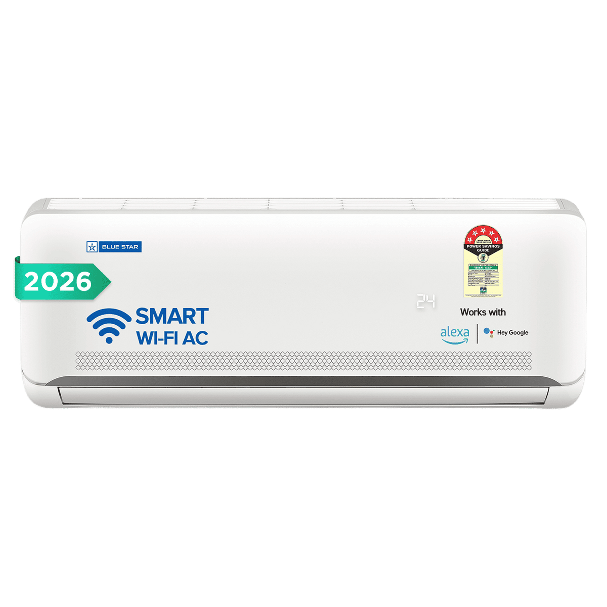 Blue Star N Series Convertible 1 Ton 5 Star Inverter Split Smart AC with Voice Command Technology (2026 Model, Copper Condenser, IA512NXUS)