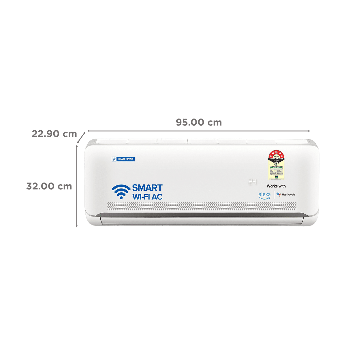 Blue Star N Series Convertible 1 Ton 5 Star Inverter Split Smart AC with Voice Command Technology (2026 Model, Copper Condenser, IA512NXUS)