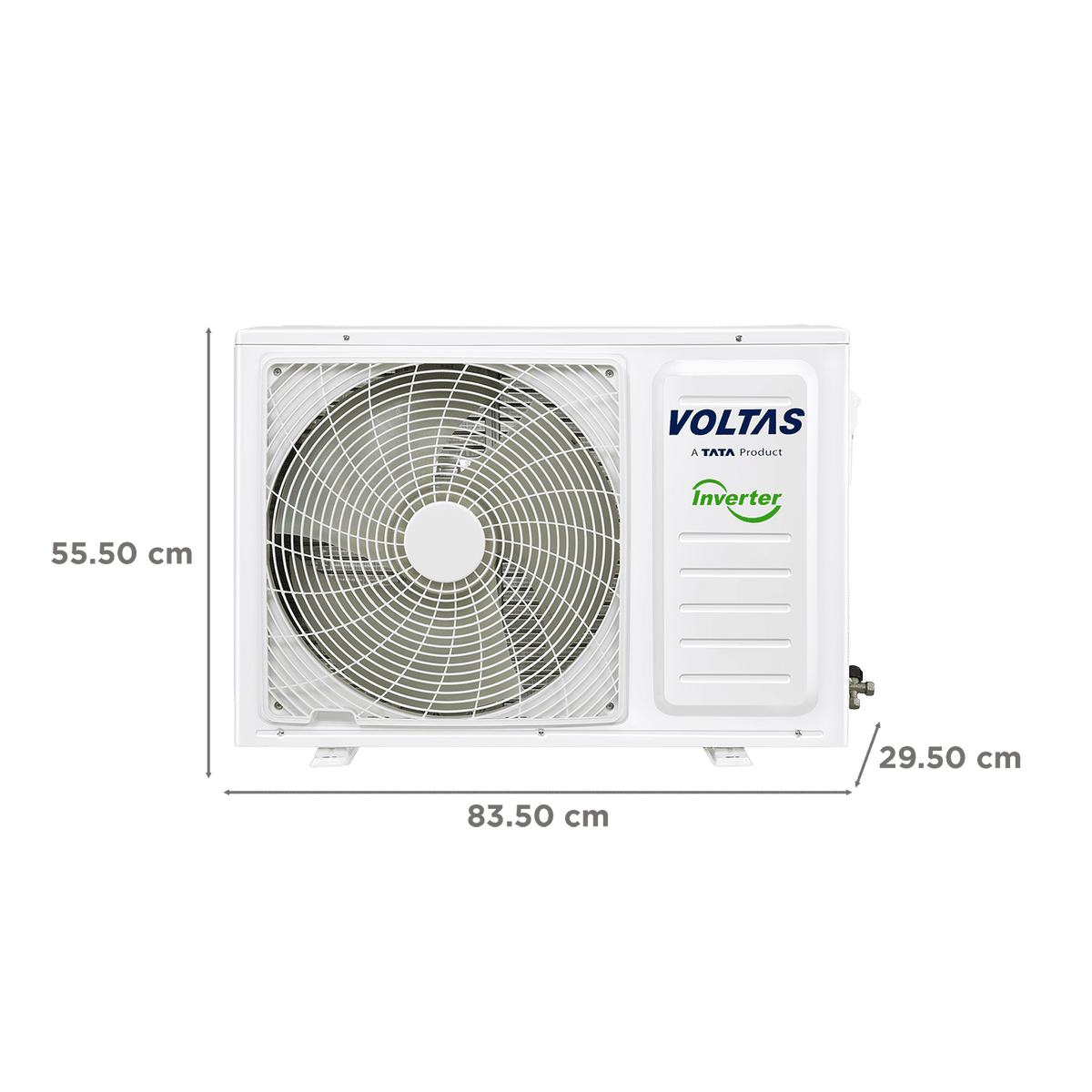 VOLTAS 183INV VERTIS CELESTIA MARVEL Convertible 1.5 Ton 3 Star Inverter Split AC with Hidden Display (2026 Model, Copper Condenser, 4504152)