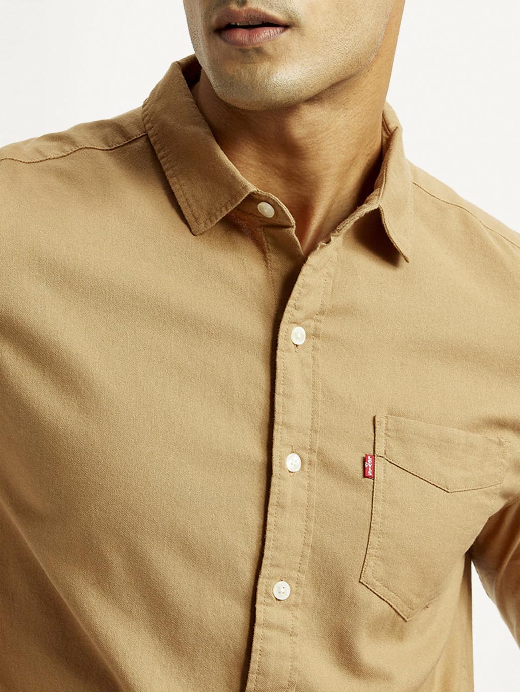 Men's Solid Slim Fit Shirt