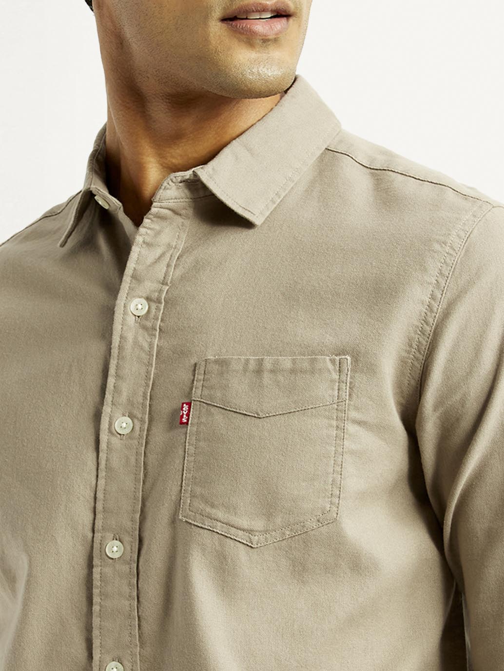 Men's Solid Slim Fit Shirt