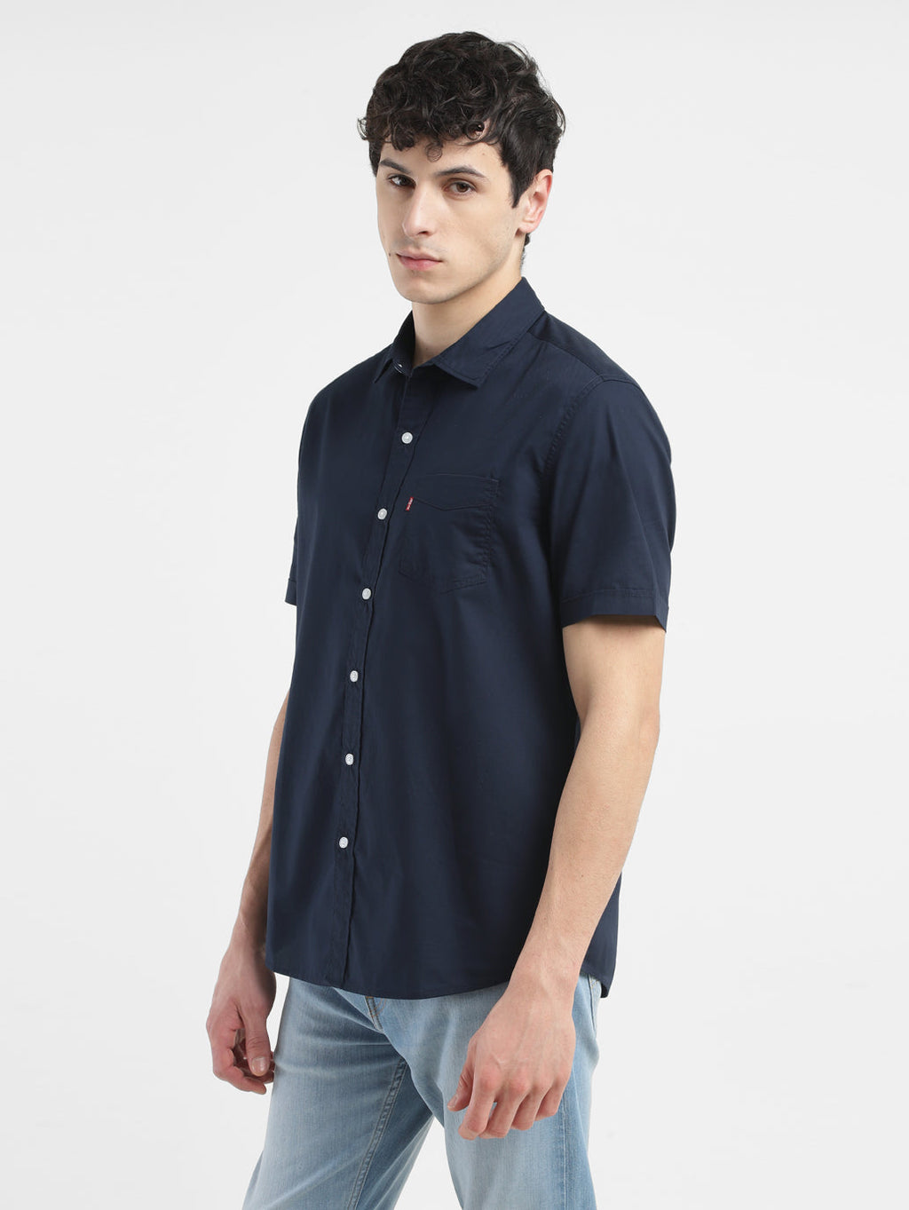 Men's Solid Slim Fit Shirt