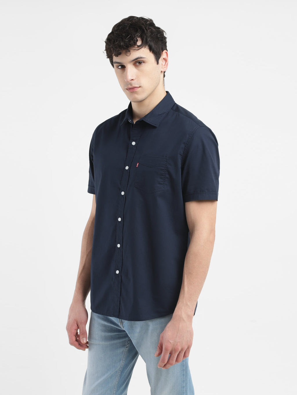 Men's Solid Slim Fit Shirt