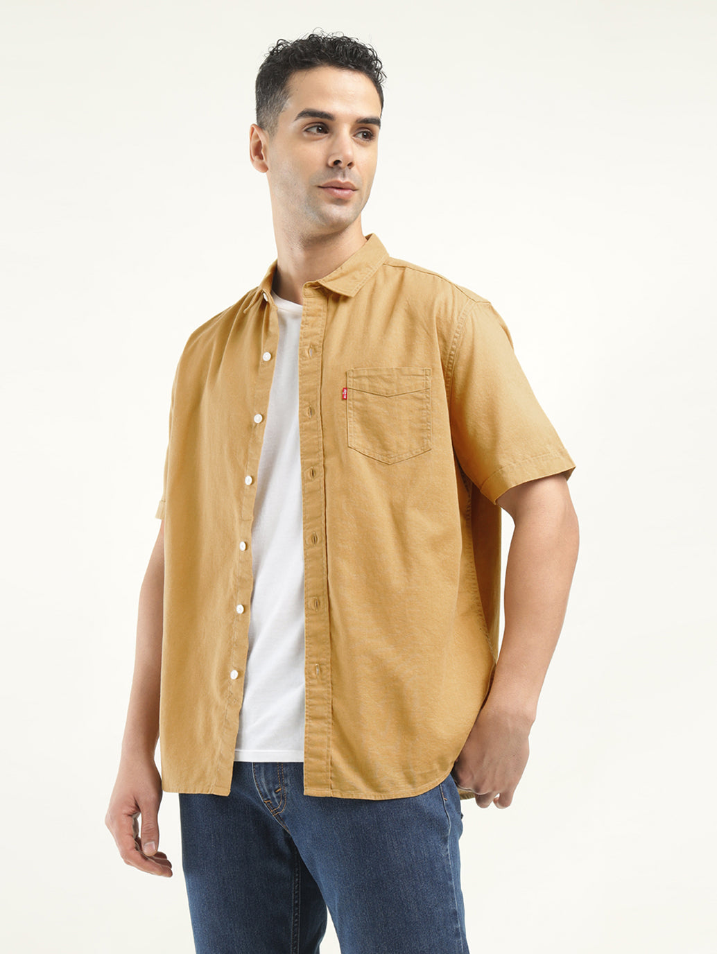 Men's Solid Slim Fit Shirt