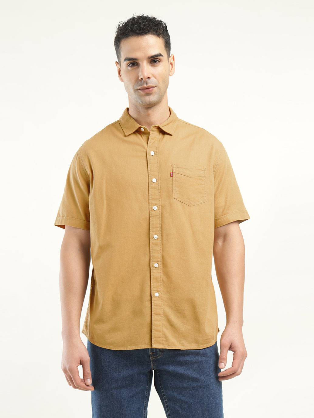 Men's Solid Slim Fit Shirt