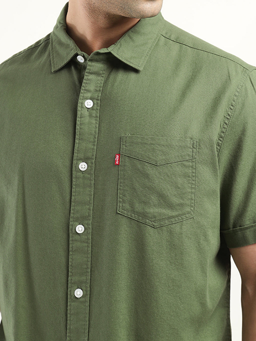 Men's Solid Slim Fit Shirt