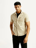 Men's Solid Slim Fit Shirt