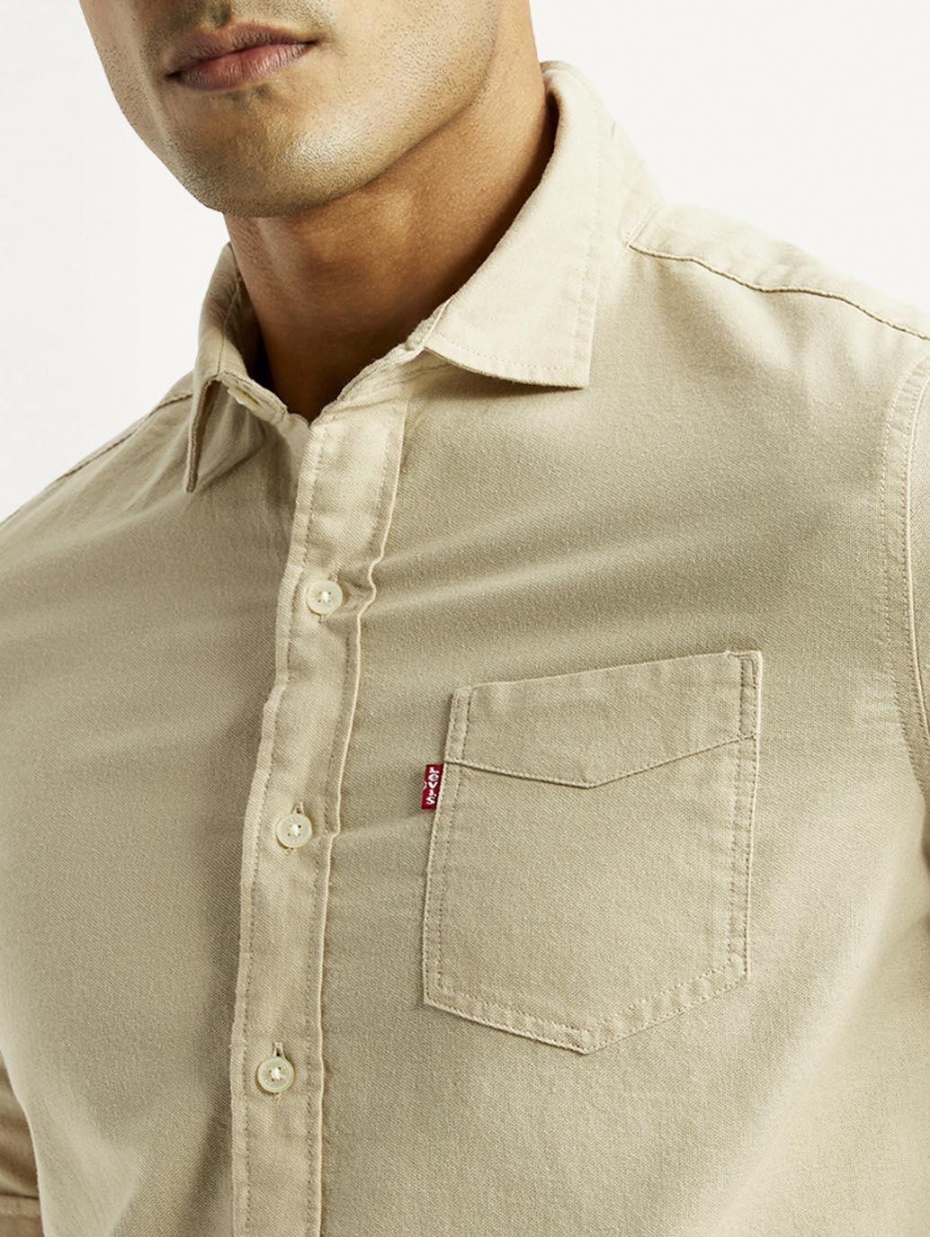 Men's Solid Slim Fit Shirt